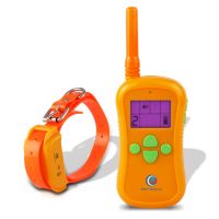 PETINCCN P680O 660 Yards Remote Dog Training Collars Waterproof and Rechargeable with Four Functions of Range Finding Tone Vibrating Static Shock Trainer Collar 1Collar 