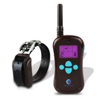 PETINCCN P680C 660 Yards Remote Dog Training Collars Waterproof and Rechargeable with Four Functions of Range Finding Tone Vibrating Static Shock Trainer Collar 1Collar 