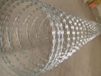 Cross Razor Razor Type and Barbed Wire Coil Type Concertina Razor Wire