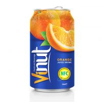 330ml Canned Fruit Juice Orange Juice Drink Wholesale