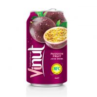 330ml Canned Fruit Juice Passion Juice Drink Supplier