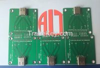 USB3.1 type-C test base type-C female with PCB board