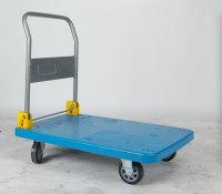 Platform Type Folding Trolley, Hand Truck, Hand Cart, PU Caster