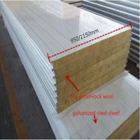 Rock Wool Sandwich Panel for Wall with ISO9001