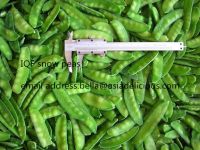 2016 crop IQF snow peas