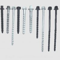 Railway Fastener Bolt And Nut Screw Spike Supply