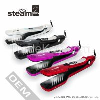 2017 New year gifts bella fast steam  pod  hair straightener brush   f