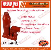 2 Ton Welded Construction Hydraulic Bottle Jack, Car Jack, Msk-2