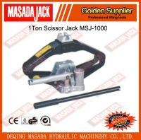 1Ton Hydraulic Scissor Jack with Handle for Passenger Car MSJ-1000