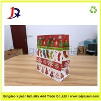 Christmas cardboard shopping paper bags