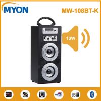 Portable Wooden Bluetooth Karaoke Speaker