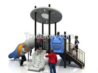 WD-UT155 Outdoor Playground Slide Outer Space Series, GS certificate