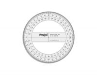 360 Degree Full Circle Protractor