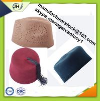 100% wool felt Arab muslim kufi hat