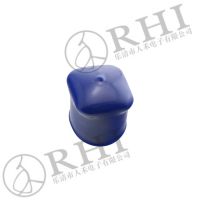 PVC vinyl retangle square pipe end cap