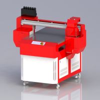 High Resolution TOSHIBA Head Painting Automatic UV Inkjet Printer