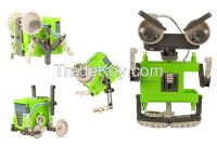 4 in 1 assembly diy robot toy