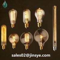 e26 e27 G80 G95 G125 A19 ST64 T45 T9 T30 decorative 220V antique light bulb led vintage edison bulb