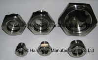 NPT 2 inch stainless steel 304 oil level sight glass plugs for truck