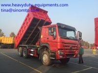 SINOTRUK Howo dump truck / tipper with 336hp 10wheel 15m3 cargo body