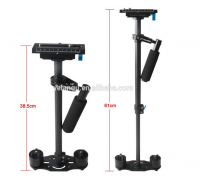 Yelangu Professional 60cm Handheld Camera Stabilizer S60T with Carbon Fiber rods, support DSLR and Camcorders