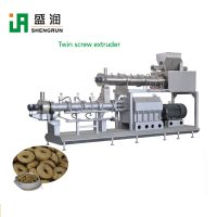 Full automatic cat food pet food extruding machine