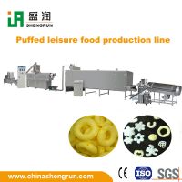 High quality puffed corn cheese ball making machine 