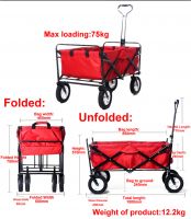 foldable shopping cart , children baby trolley 