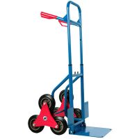six wheel climbing stairs hand trolley  cargo transport trolley HT2086A
