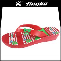 Summer Garden Custom Logo Eva Cheap Slippers Flip Flops 2017 For Woman