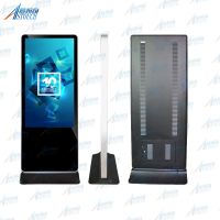 42'' dual side screen floor stands multimedia Advertising player