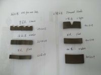 Pre mixture diamond and cobalt powder segments From China