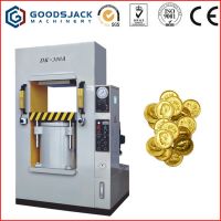 Hydraulic Coining Presses Coin Medals Embossing