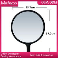 Round Plastic Frame Hair Salon Hand Makeup Mirrors Wholesale