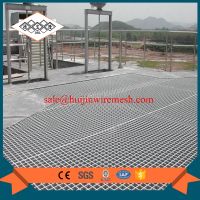 ss 304 antislip perforated plank grating  outdoor metal stairs