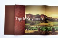 Advertising Booklet Catalog Brochure Folded Leaflet