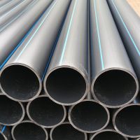 Competitive Price HDPE DN60mm Black Plastic Pipe for Water Supply