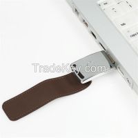 Custom Bracelet Metal Leather USB 2.0 Memory Stick Pen Drive From China