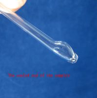 Iron Liquid Sampler Vacuum Sampling Quartz Glass Tube