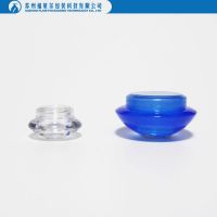 Plastic diamond eye cream jar
