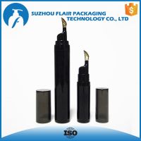 Plastic cosmetic vacuum bottle