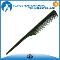 Plastic hair straightening salon comb