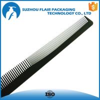 Black antistatic hair beard comb for wholesale