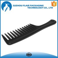 plastic big wide tooth hair barber comb