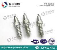 Tungsten carbide screw tire studs