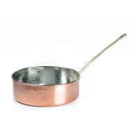 Saute pan - Saut&Atilde;&Acirc;&copy; pan with lid - Copper Saute pan - Copper Wok - Cookware Sets