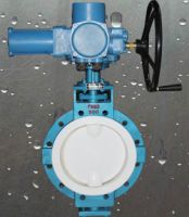 PFA/PTFE/FEP lined plug valve