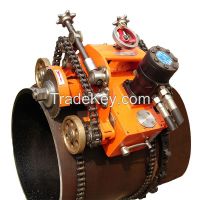 Electrical Self-Crawling Pipe Cutting Machine