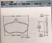 Front Brake Pad