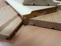 Siberian larch Lining (siding, cladding) differnent profiles, direct sale from manufacturer 